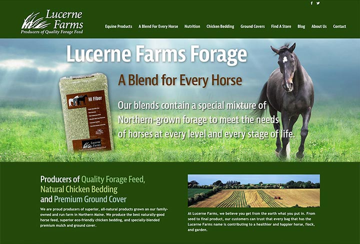 Lucerne Farms Gets a Brand New Website